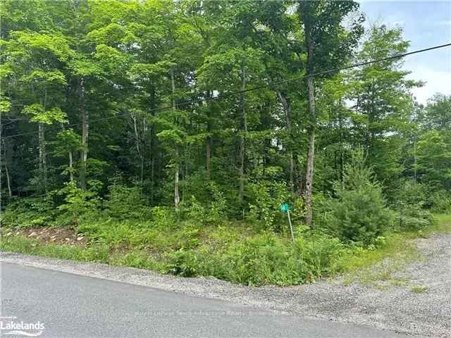 4.4-Acre Property Perfect for Dream Home - Snowmobile Trails & Georgian Bay Access