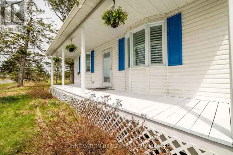 3-Bedroom Home on Acre w Detached Double Garage