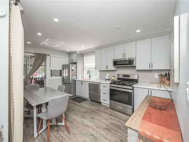 Newly Renovated St Catherines Home Open Concept Living Large Deck Detached Garage