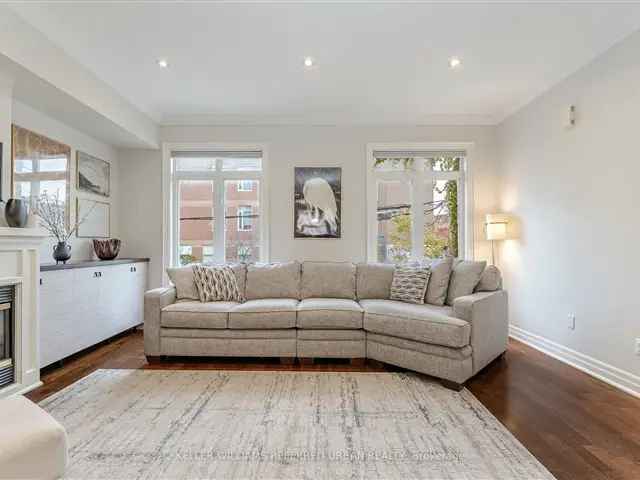 Spacious 3-Bed 3-Bath Leslieville Home with Private Patio and Terrace