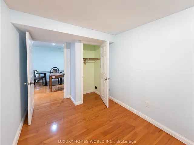 Spacious 3-Bedroom Basement Apartment in Scarborough