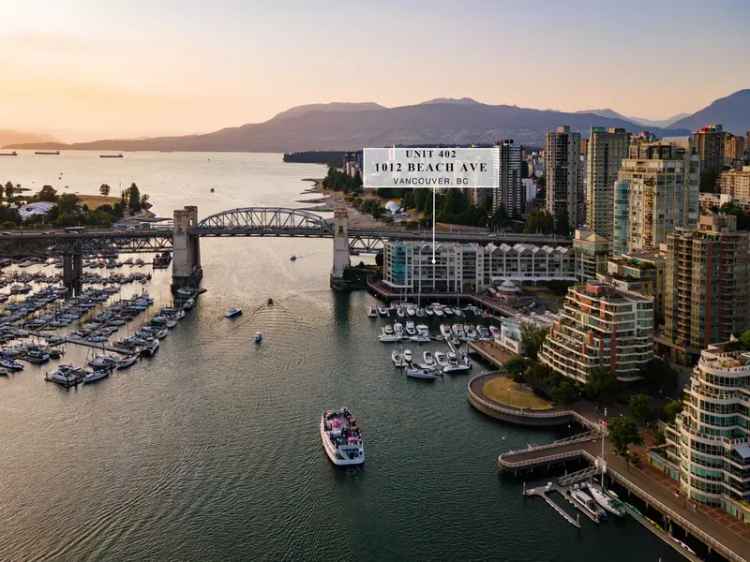 402 1012 BEACH Avenue in Vancouver: Yaletown Condo for sale in “1000 BEACH” (Vancouver West)  : MLS®# R2941034