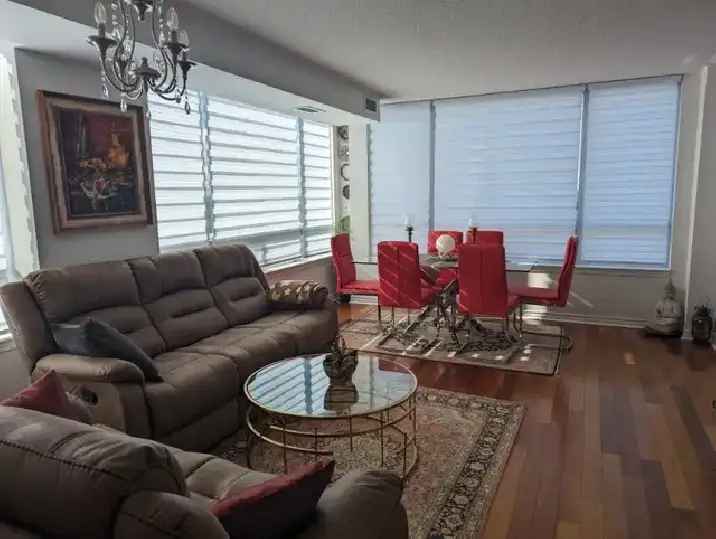 2 1 bedroom Luxury Apartment Furnished  Bayview & Sheppard