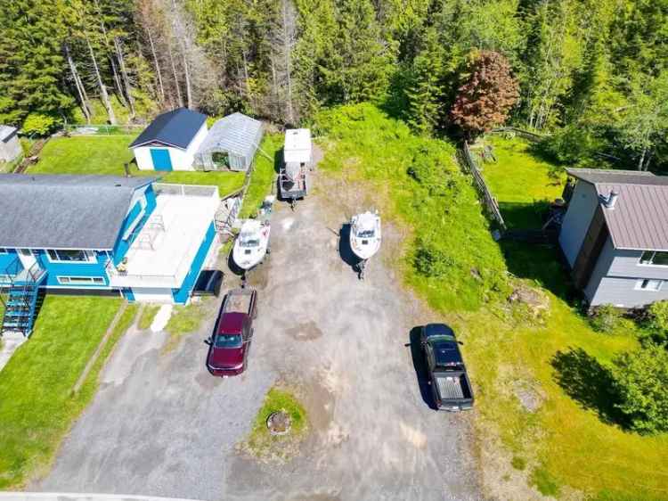 Large Lot for Sale in Sunny Port Edward BC