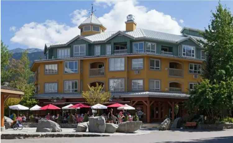 Whistler Village 2-Bedroom Condo for Sale Near Recreation
