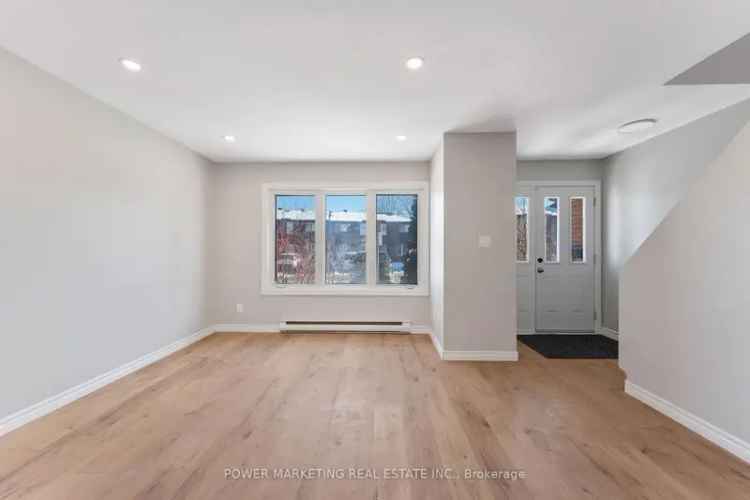 Stunning Renovated Condo Townhome in Ottawa South