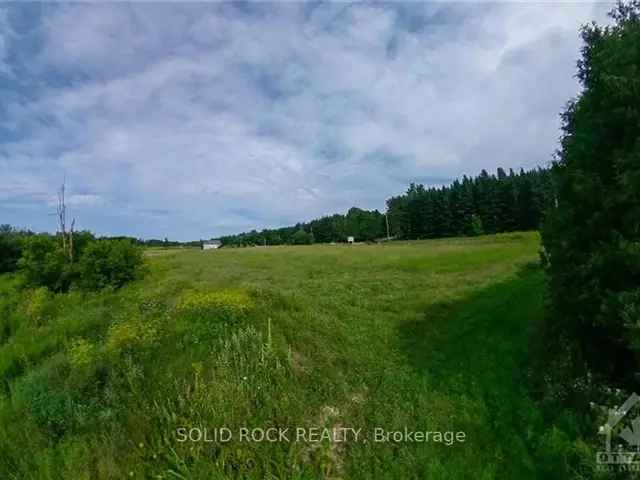 4+ Acre Vacant Land Rural Residential Zoned RU