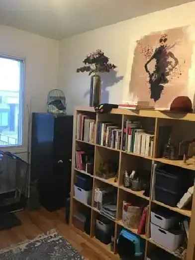 Rent 4 1/2 Apartment in Mercier-Hochelaga with 2 Closed Bedrooms