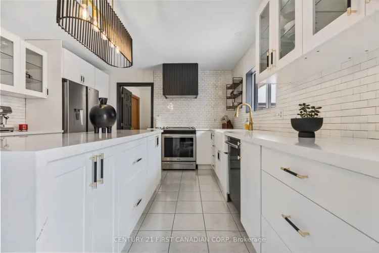 4 Bedroom Home in Strathroy with Updated Kitchen and Granny Suite Potential