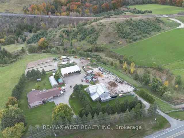 46.5 Acre Mixed Use Farm with Highway Frontage and Humber River Access