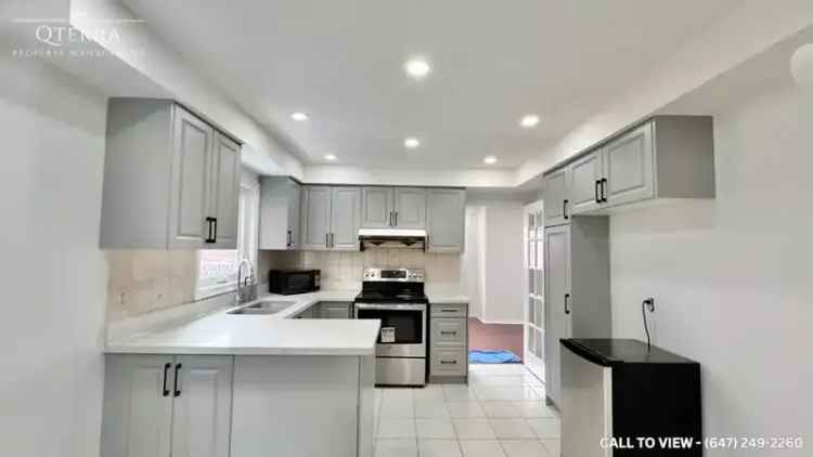 Rent Elegant 4 Bedroom Main Level Unit in Brampton with Modern Features