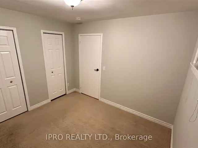 1 Bedroom Basement Apartment for Lease All Utilities Included