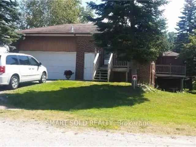 Raised Bungalow with Double Garage Near Lake Simcoe