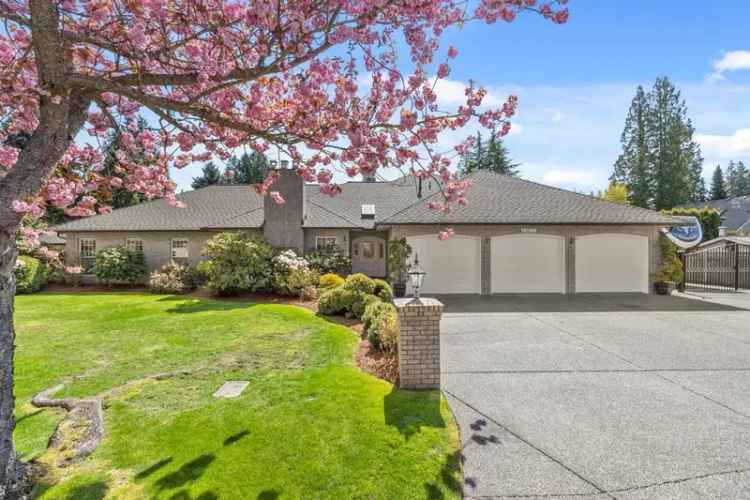 Large Brick Rancher in Bell Park South Surrey