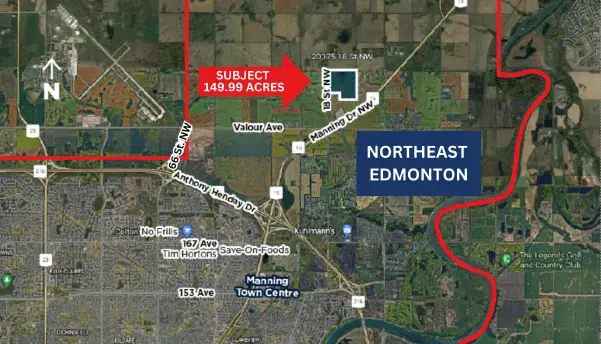 Edmonton Industrial Land Development Site