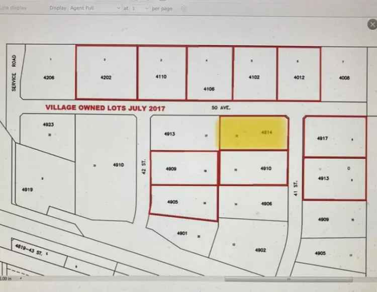 Rycroft Industrial Lots Highway 2 49 Crossroads Park