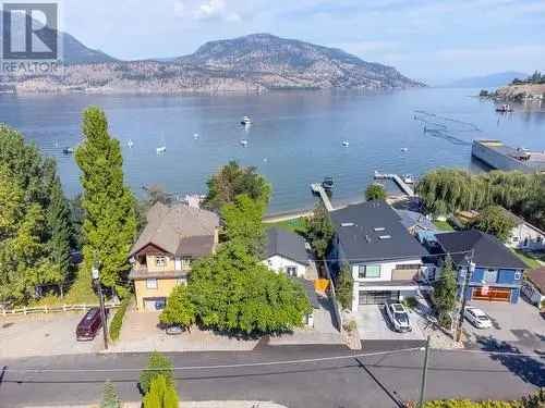 Lakefront Kelowna Home 3 Beds 3 Baths Near Downtown