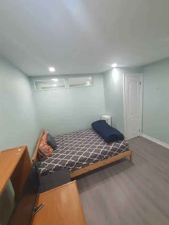 Private Room for Rent in Basement with Utilities Included