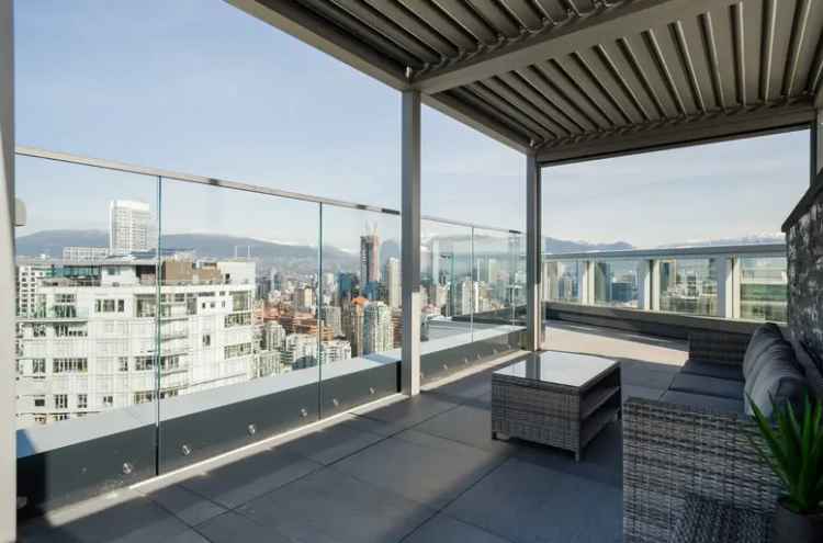 Rent Luxury Penthouse in Vancouver with Rooftop Oasis