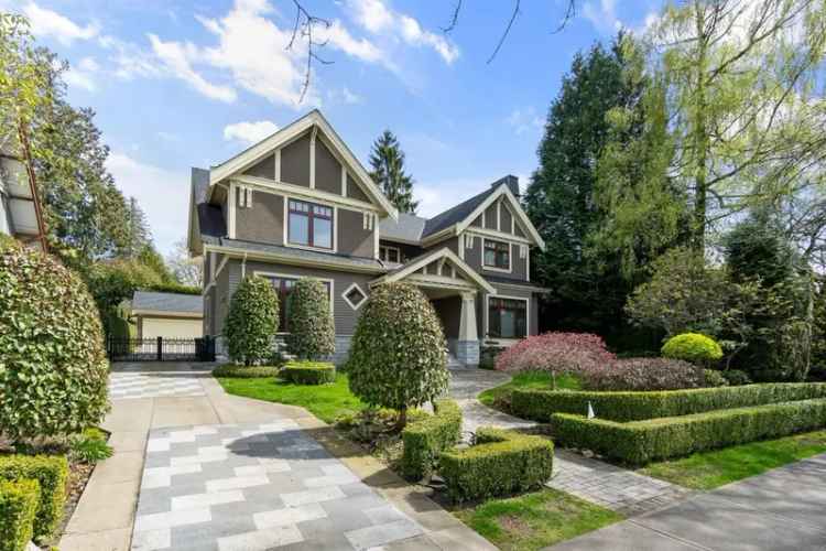 6076 ANGUS Drive Vancouver South Granville House for Sale