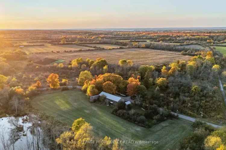 17 Acres Prince Edward County Paradise Custom Home Opportunity