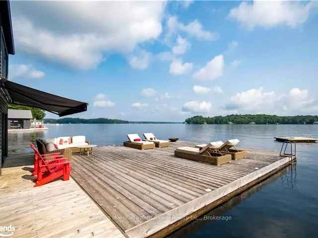 Lake Rosseau Luxury Retreat 6 Beds 6 Baths Massive Dock