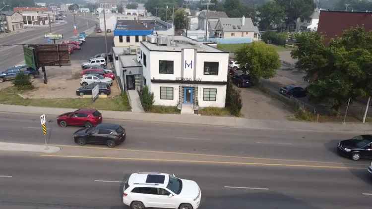 Lease Art Deco Commercial Property in Edmonton with Rooftop Patio