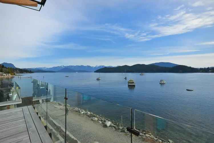 Waterfront Home in Gibsons Landing with Boathouse and Workshop