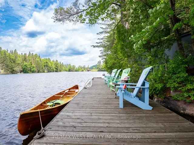 Algonquin Park Secluded Cottage on Joe Lake - Off Grid Cabin for 8