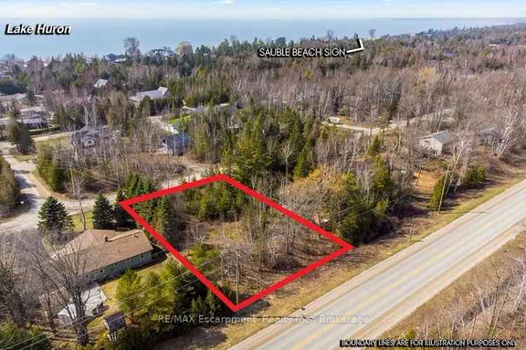 Sauble Beach Vacant Lot - Build Your Beachside Dream