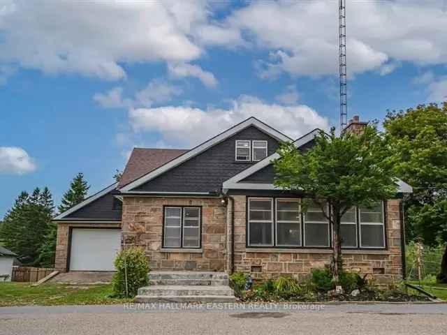 Charming 4-Bedroom Stone Home in Coe Hill