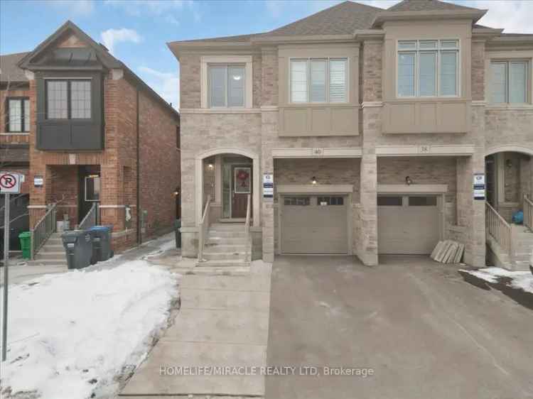 Stunning 2300sqft Semi-Detached Home in Brampton Westfield