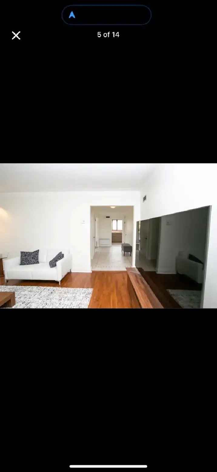2 Bedroom Sunny Outremont Apartment with Parking