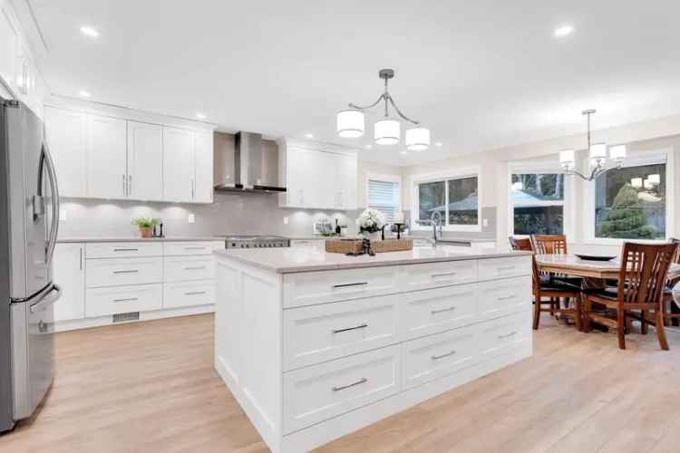 Fully Renovated Executive Home with Private Yard in East Coquitlam