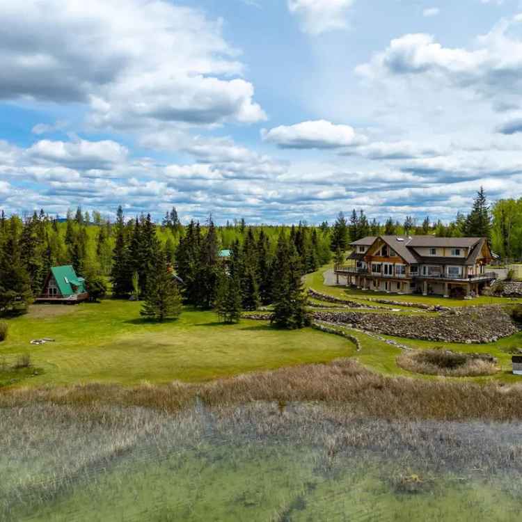 Recreational Property for Sale in Cariboo with Waterfront and Cabins