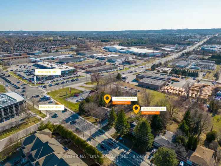 Newmarket Apartment Development Opportunity 16756 & 16764 Bayview Ave