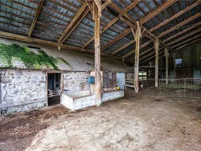 95 Acre Farm in Amaranth Grand Riverfront Property