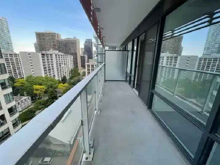 Rent One Bedroom Den Condo in Downtown with Balcony and Modern Features