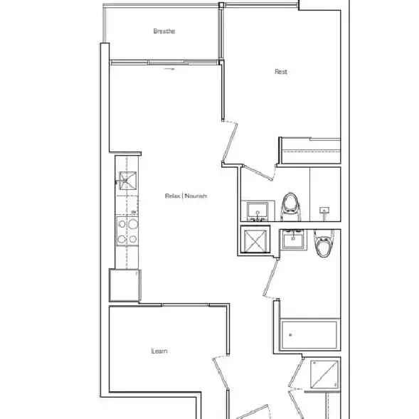 Beautiful 1   Den Assignment Elle Condos