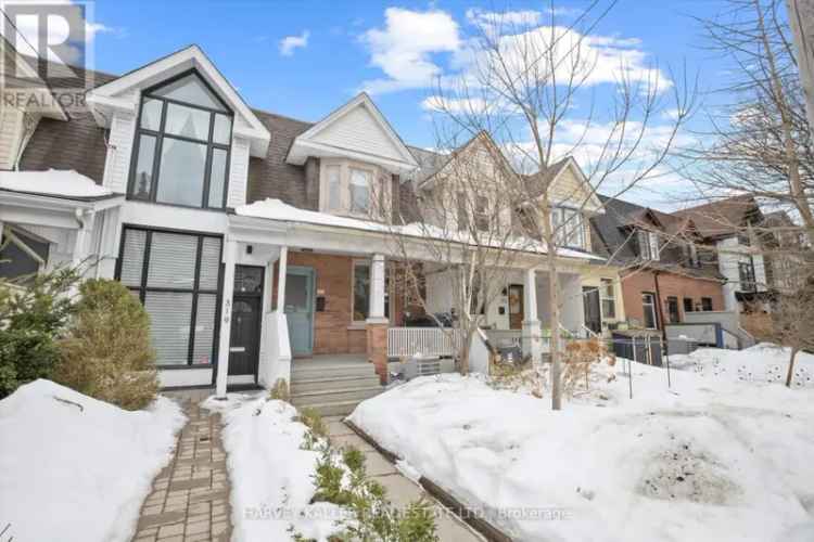 Buy charming 2 bedroom home in Riverdale Toronto with modern upgrades