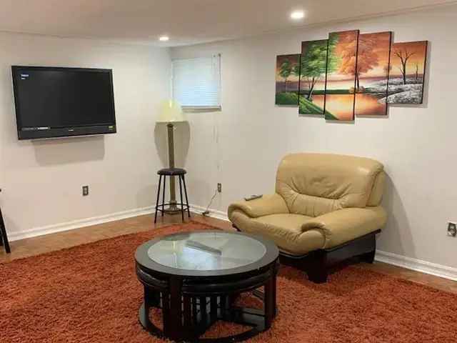 Legal Fully Furnished Main Level Basement Apartment