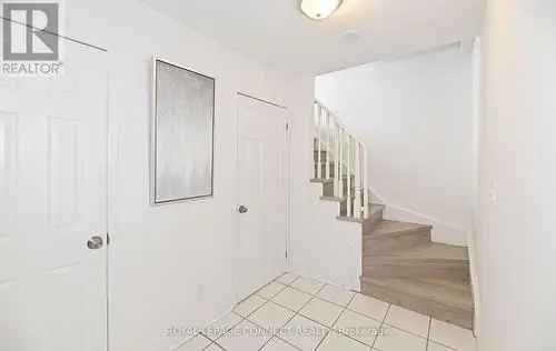 Updated Townhome For Sale In Whitby Family-Friendly Neighbourhood