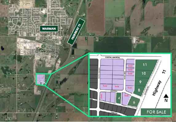 Industrial Lots for Sale in Warman South Industrial Business Park