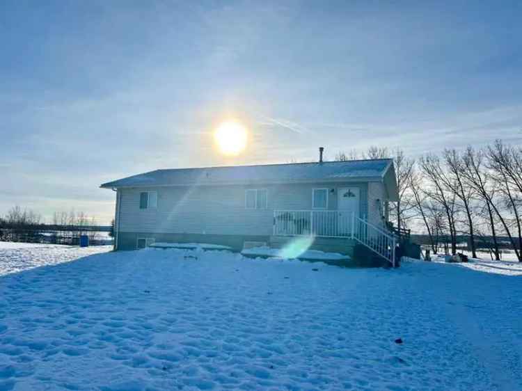 Buy Hobby Farm Home in Rural Retreat Near Lac La Biche with Outbuildings