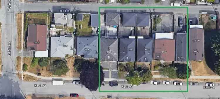 Renfrew Heights Land Assembly 6 Lots 20-Storey Rental Potential