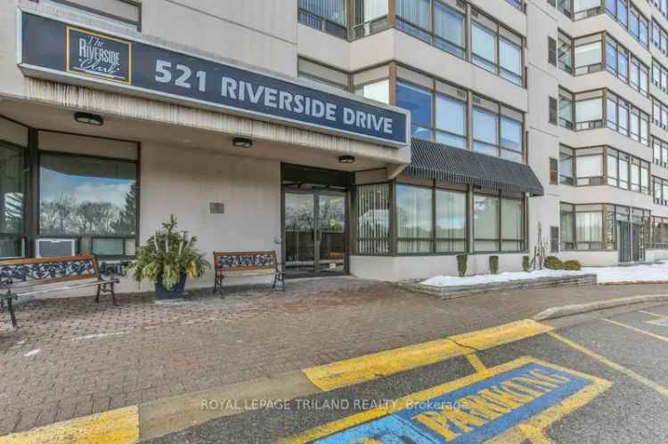 Spacious 2-Bed Condo with Thames River Views Near Downtown London