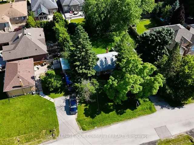 Richmond Hill Lot: 100x150 ft, Zoned for 2 Lots