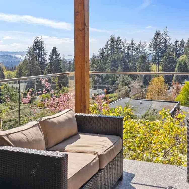 Luxury North Vancouver Home with Stunning Views and Suite