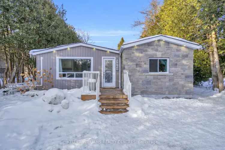 Updated Bungalow in Pefferlaw - 3 Beds, 2 Baths, Large Lot