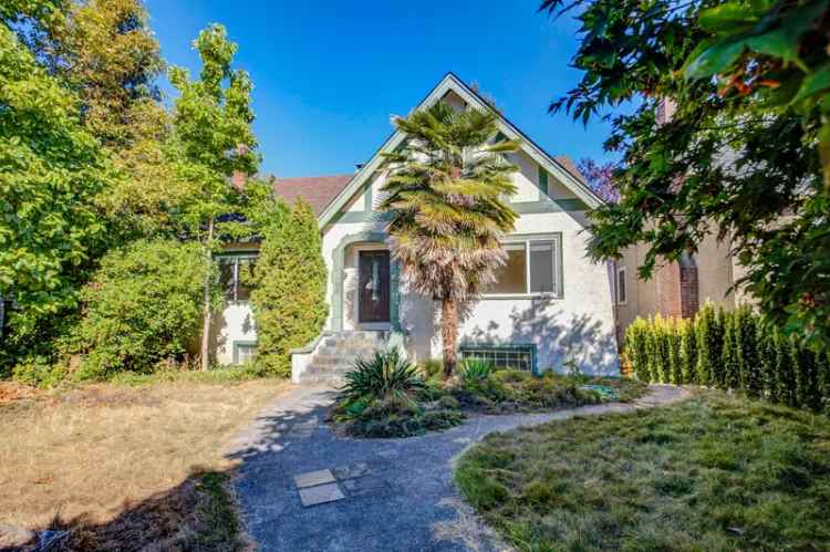 Point Grey House for Sale Near Pacific Spirit Park